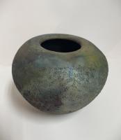 Untitled (Raku vase) by Susan Yokoyama