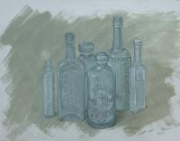 Group of Bottles by Sally Haley
