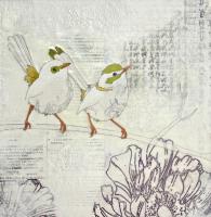 Maybe Tomorrow (Two white birds) by Susan Freedman