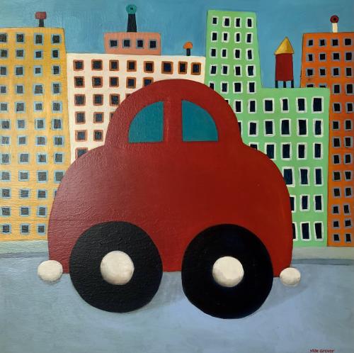 Cars on the Street by Max Grover