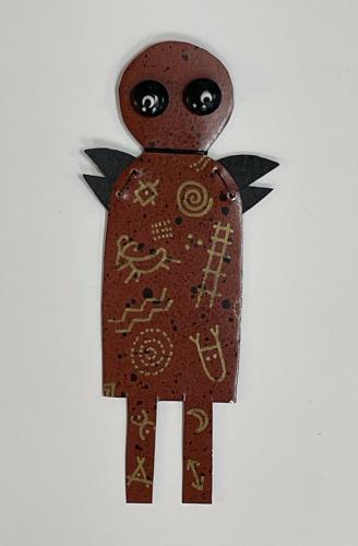 Untitled (Neolithic Google doll) by Mar Goman
