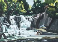 Alsea Falls by Demetrios Jameson