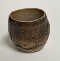 Untitled Patterned  teacup by Barb Campbell
