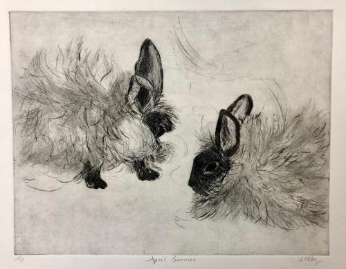 April Bunnies by Jani Hoberg