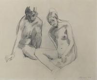 Untitled (Two Nudes) by Paul Georges